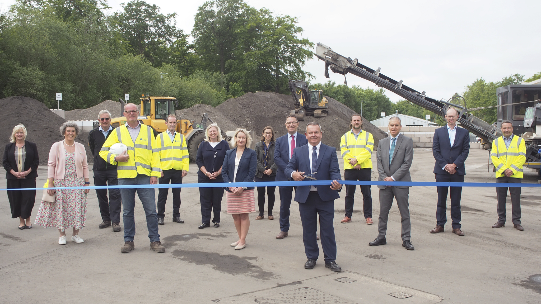 Hampshire County Council and Milestone Infrastructure Invest in New Road Material Recycling Hub